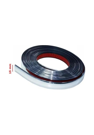 Carmind 15mm Dekoratif Nikelajlı Şerit Çıta 2 Metre