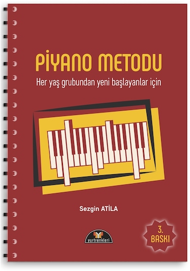 Piyano Metodu Her Yaş Grubundan