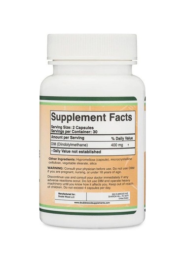 Dım Diindolymethane 400 Mg 60 Veg.kapsül.usa.vers.