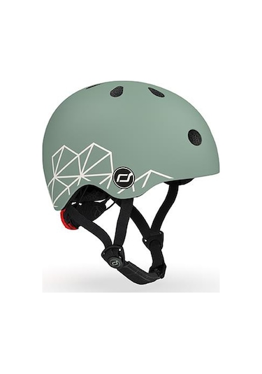 Scoot And Ride Lifestyle Bebek Kaskı Xxs-s Green Lines 181206-96562