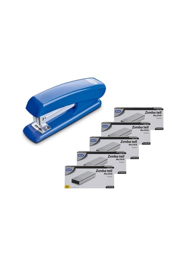 Mas Zımba Makinesi 758 24/6 + 5 Adet Zımba Teli