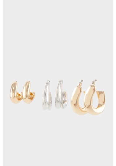 DeFacto Kadın 3'lü Küpe E9063AXNSKR1