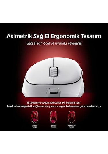 Philips EVNIA Serisi SPK9418 Kablosuz Bluetooth 12000DPI 6 Tuşlu Optik  Oyuncu Mouse