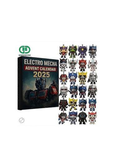 2025 New Transformers Advent Holiday Countdown Blind Box Christmas Tree Decoration Acrylic Pendant -cn