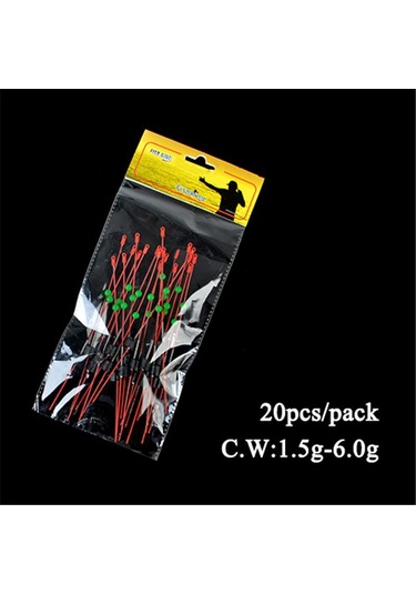 Kış Buz Olta Üst 20 Parça Cw 0.2-9.0g Mini Olta Taşınabilir Mücadele 155mm Buz Olta Takımı 1.5-6.0g-20pcs