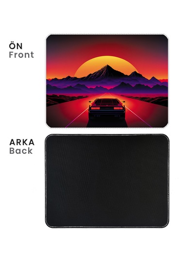 İlyuka Mousepad 40x30cm Gaming Oyuncu Mp484030 Car Ride