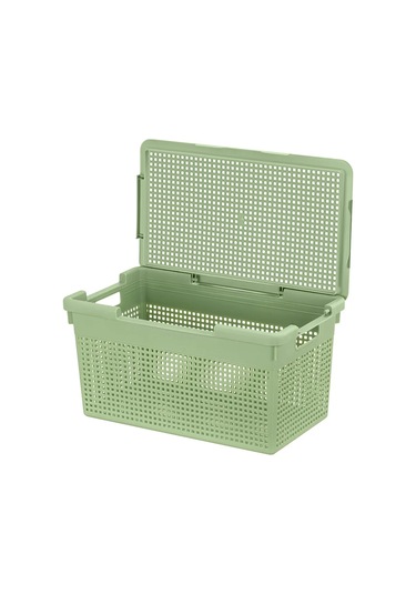 El Casa Kapaklı "loft" Depolama Kutusu, 21 Litre 306073809 Yeşil