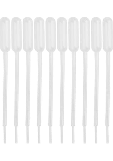 Suntek 50 Adet 1ml Transfer Mezun Pipetler Mezun 0.5ml Plastik