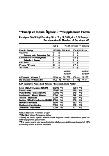 SSN Sports Style Nutrition Eaa Refuel 280 Gr Şeftali Aminoasit