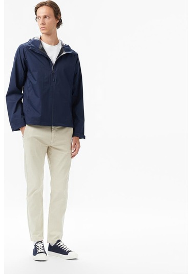 Erkek Lacivert Regular Fit Yağmurluk-11479 4nv-lacivert