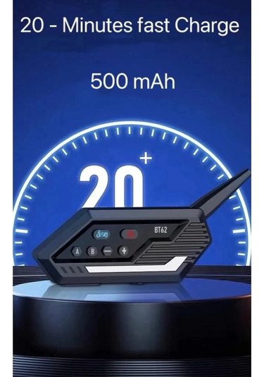 Bt62 Motosiklet Kask Kulaklığı Bluetooth Intercom 2 Intercom Bağlantılı 34161734
