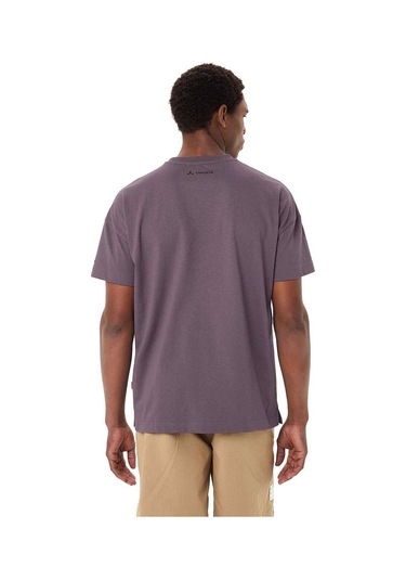 Vaude Redmont Cotton Erkek T-shirt 48794 Purple Ash