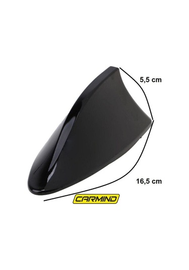 Platotechnology Carmind Elektirikli Köpek Balığı Shark Anten Siyah