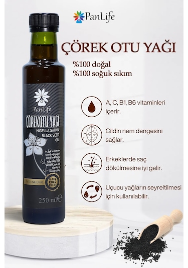 Panlife Çörek Otu Yağı 250 ML