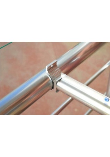 Balkon Çamaşırlık-Alüminyum Çamaşırlık-Çamaşır Kurutma Askısı Gümüş