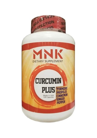 Mnk Curcumin Plus Turmeric Propolis Cinnemon 120 Kp