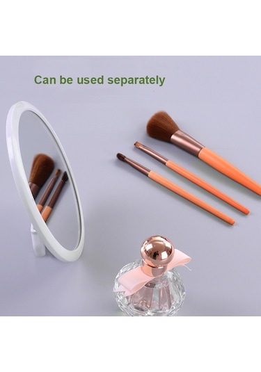 Cbtx Dönen ve Katlanır Duvara Monte Makyaj Aynası Beyaz