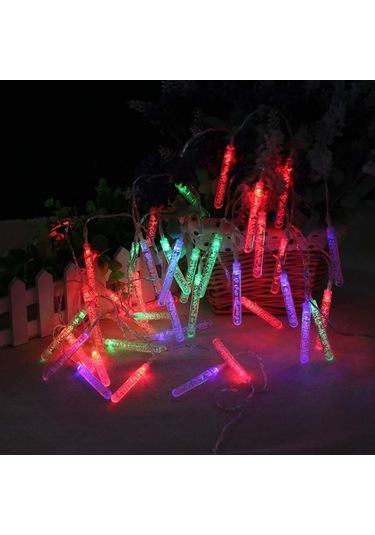 Trendooze Moda Yıldız Peri Işık Tatil Yılbaşı Ev Dekorasyonu Pilli Na