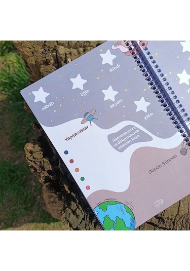 Çocuklar Için Namaz Yolculuğum Defteri Sticker Ve Dua Kartı Hed