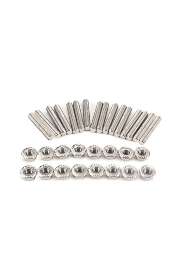 Cbtx Ford 4.6 Ve 5.4l V8 İçin Araba Paslanmaz Egzoz Manifoldu Saplama Kiti