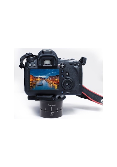 Cbtx Zaman Lapse 360 Derece Otomatik Döndür Kamera Platformu Gopro Hero 6/5/4/3 Uyumlu Tripod Kafa Baskı, Xiaoyi Aksiyon Kamerası