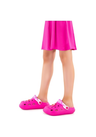 Kiko Kids Eva Plaj Havuz Okul Kreş Kız Çocuk Terlik Twg 755-1 Fuşya