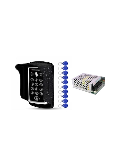 Rfıd Şifreli Kapı Kilidi - Koruyucu Kapak - Adaptör - 30 Tag N11.509