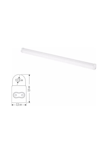 16w Eklenebilir Anahtarlı Bant Armatür Ct-2469 3200k Çok Renkli
