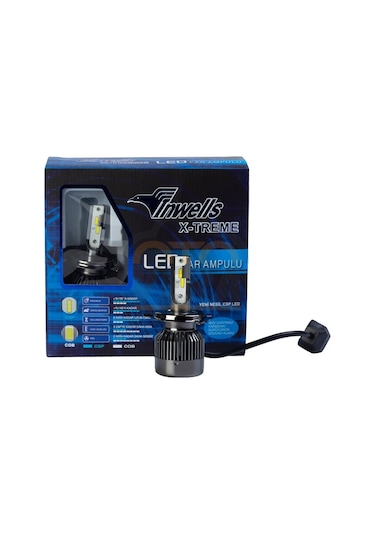 Inwells H1-H3-H4-H7-H11-9005-9006-9012-H15-H27 Led Xenon Far Ampulü - 138130255