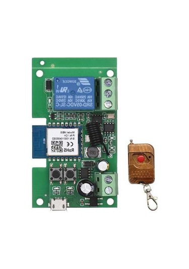 Dancemonkey Tuya Wifi Anahtar 1ch Dc5v-32v Zamanlayıcı, Alexa/google Home Uyumludur