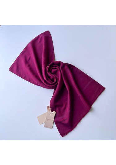 Mürdüm Pierre Cardin Cotton Şal MÜRDÜM