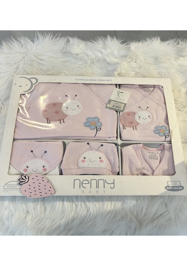 Bebek Lady Bird 10'lu Hastane Çıkışı Açık Pembe