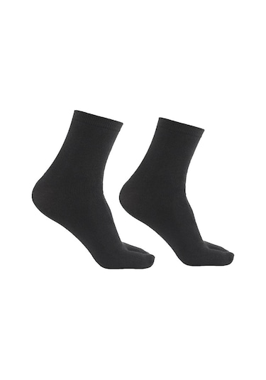 Homyl 3 Çift Elastik Pamuk Tabi Çorap 2 Parmak Arası Terlik