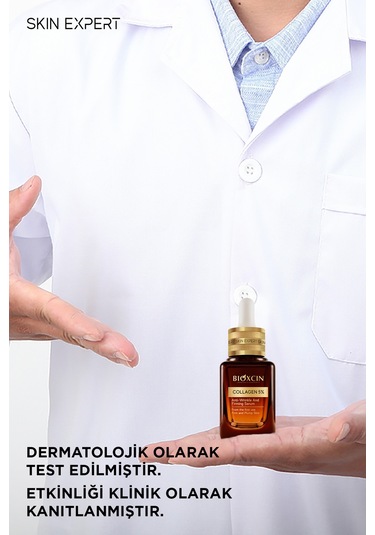 Bioxcin Collagen 5% Kırışıklık Karşıtı Sıkılaştırıcı Serum 30 ml - Koenzim Q10 Retinol