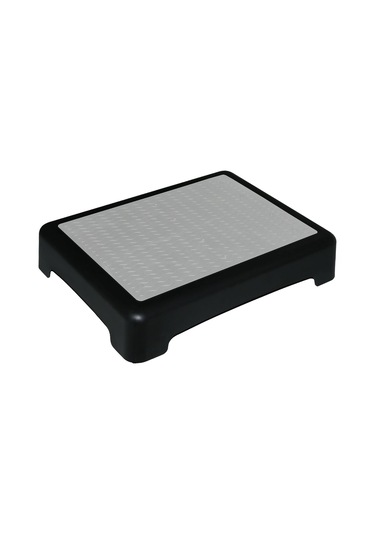 Suntek Yükseltici Basamaklı Tabure Hediye Başucu Siyah-gri