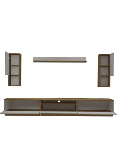 Decoraktiv Trendstyle 270da Mdf Tv Ünitesi Tv Sehpası Pera - Beyaz