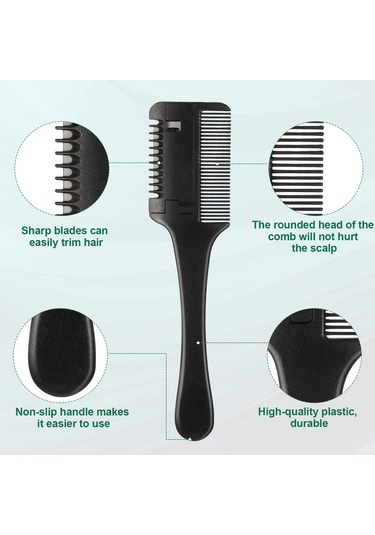 Jilet Tarak İnce Saç Tarağı Kuaförlük Jilet Tarak Saç Kesimi