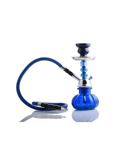 Küçük Boy Nargile Takımı Mavi