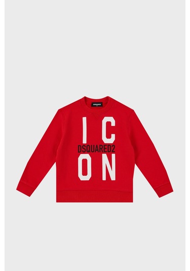 Dsquared2 Çocuk Sweat Dq0245-d002y Red Kırmızı