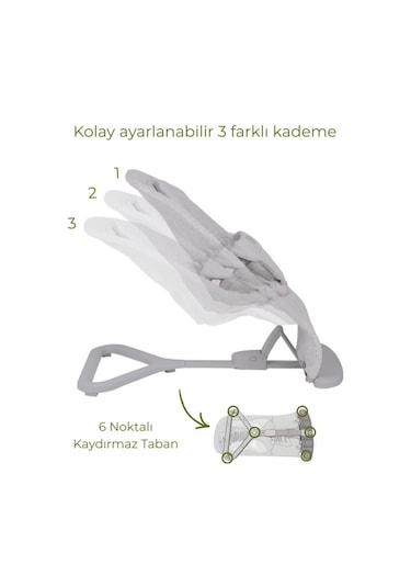 Will Bouncer Side Ana Kucağı - Anthracite & Ana Kucağı Oyuncağı Koala Natural