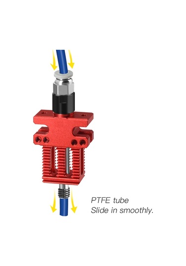 Dofolink 3d Yazıcı Ek Parçası: Cr-6 Se Ekstruder Hotend Seti Ekstruder + 3 Adet 0.4mm Tts Uç + İç İkiz Açılı Anahtar