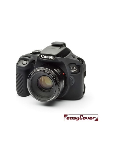 Easycover Canon 4000D Silikon Kılıf Ecc4000Db (Siyah)