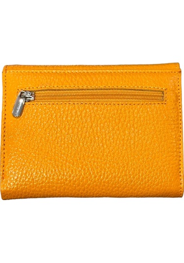 Monte Lui Mntc12 Deri Cüzdan Kartlık Hardal Sarı