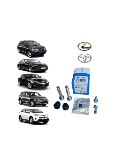 Zekkert Corolla Camry Rav 4 Ön Kaliper Kılavuz Takımı 248586790