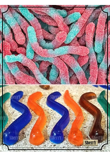 Sherryleis Çikolata Ve Marmelat Kalıbı Würmer 147772301 Violet