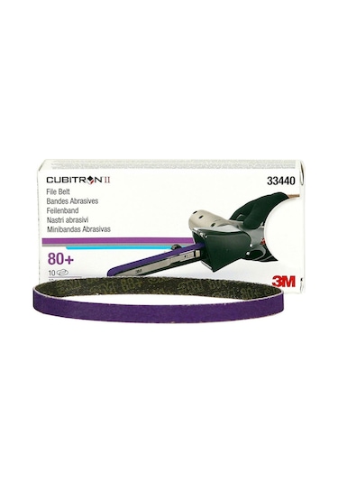 3M 33440 Cubitron Iı Bant Zımpara 80 Kum 10Mm X 330Mm