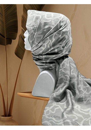 Gri Trend J. Viskon Şal-2 Gri