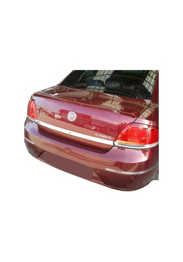 Fiat Linea Krom Bagaj Çıtası 2006-2012 -Delikli- Paslanmaz Çelik