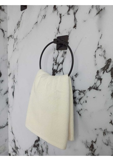 Siyah Yapışkanlı Tuvalet Kağıtlık Halka Havluluk Askısı Ve Fön Makinesi Askısı Seti Banyo Seti Siyah