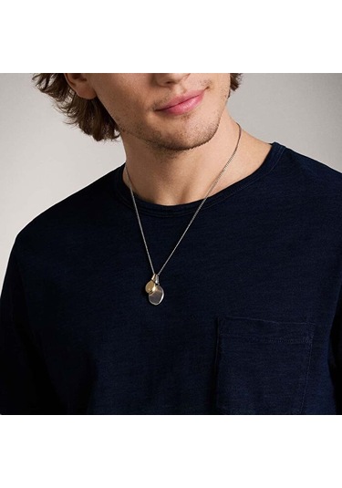 Fossil Jewel Jf04850-998 Erkek Kolye Altın